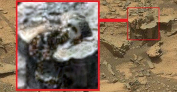 O encobrimento massivo das civilizações alienígenas em Marte