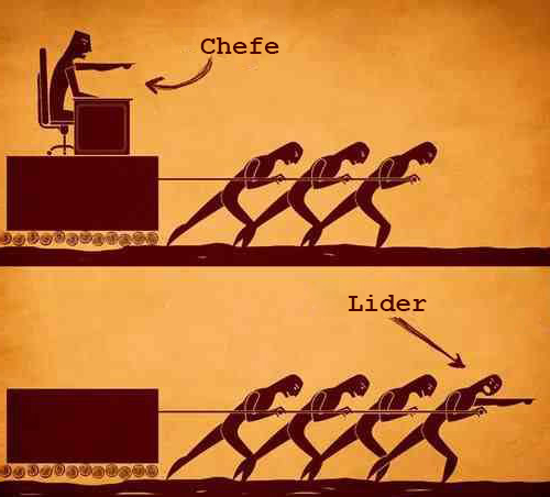 chefe vs líder